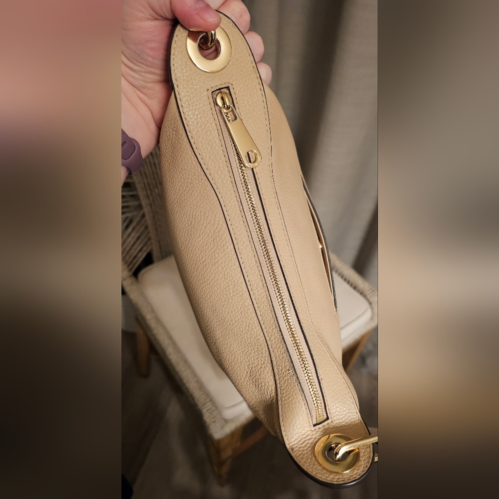 Michael Kors Cream Rivet Strap Crossbody - Picture 5 of 7